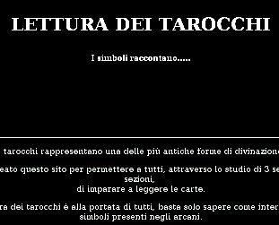 lettura dei tarocchi